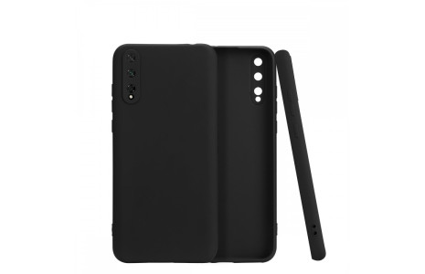 Newface Huawei P Smart S Kılıf First Silikon - Siyah