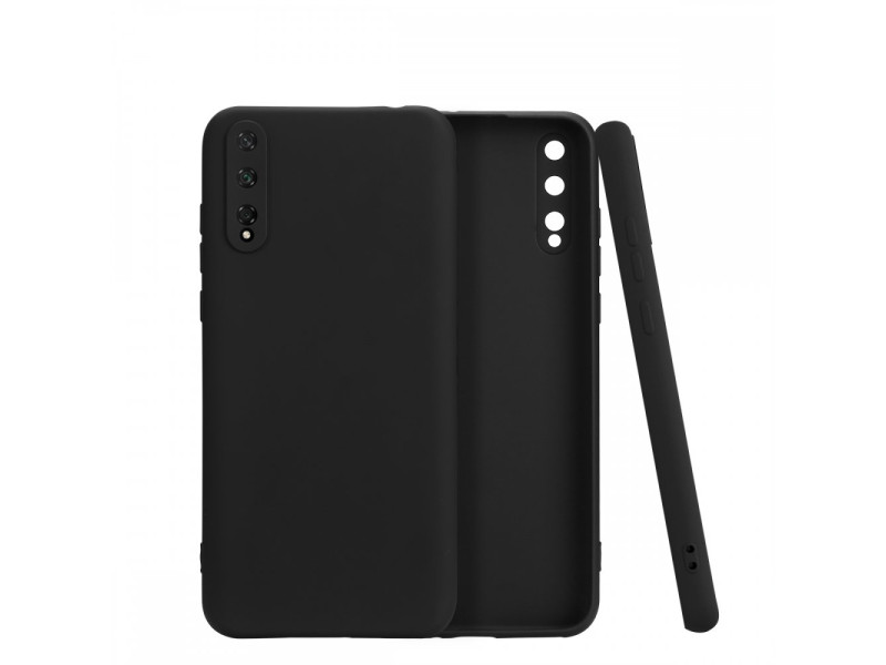 Newface Huawei P Smart S Kılıf First Silikon - Siyah