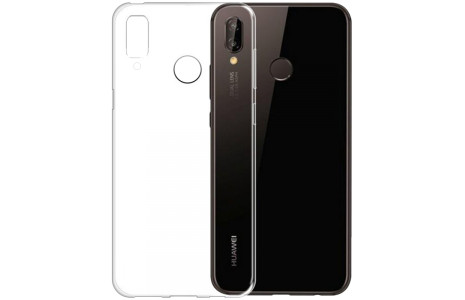 Newface Huawei P20 Lite Kılıf Lüx Şeffaf Silikon
