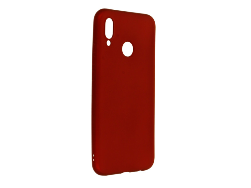 Newface Huawei P20 Lite Kılıf First Silikon - Bordo