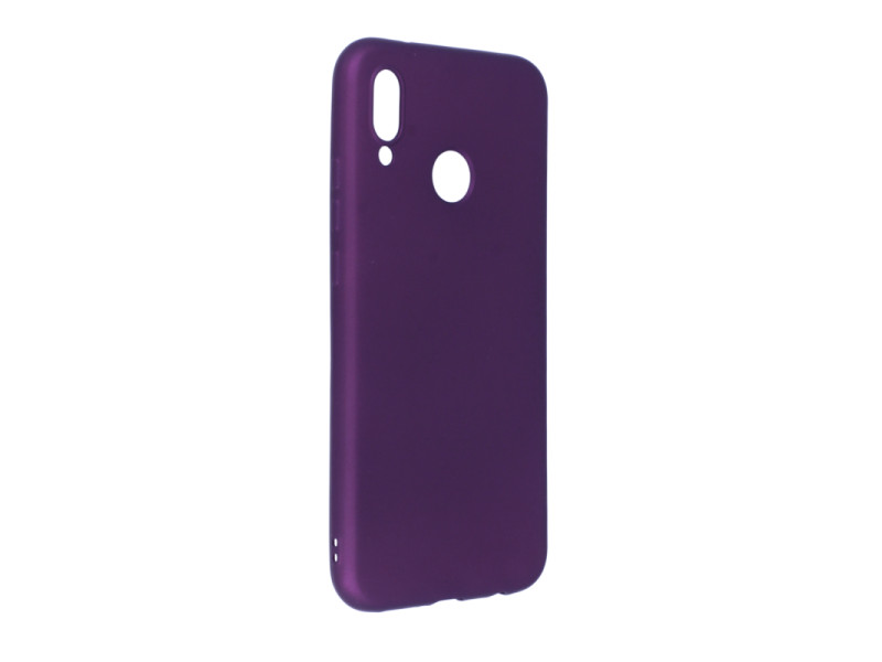 Newface Huawei P20 Lite Kılıf First Silikon - Mürdüm