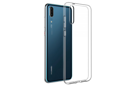 Newface Huawei P20 Kılıf Lüx Şeffaf Silikon