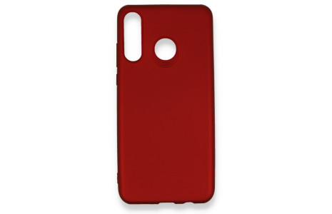 Newface Huawei P30 Lite Kılıf First Silikon - Bordo