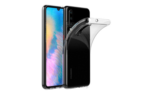 Newface Huawei P30 Kılıf Lüx Şeffaf Silikon