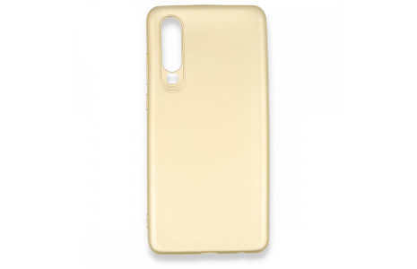 Newface Huawei P30 Kılıf First Silikon - Gold