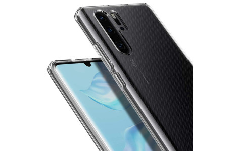 Newface Huawei P30 Pro Kılıf Lüx Şeffaf Silikon - Şeffaf
