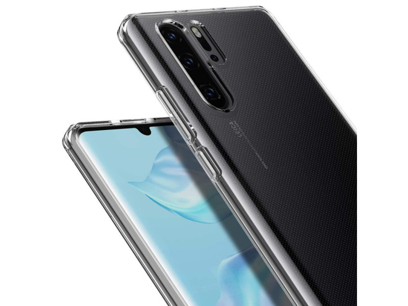 Newface Huawei P30 Pro Kılıf Lüx Şeffaf Silikon - Şeffaf