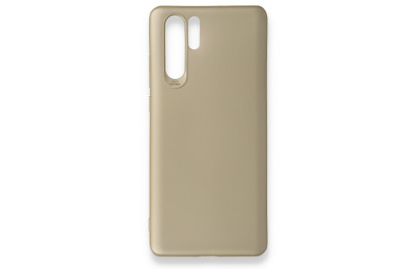 Newface Huawei P30 Pro Kılıf First Silikon - Gold