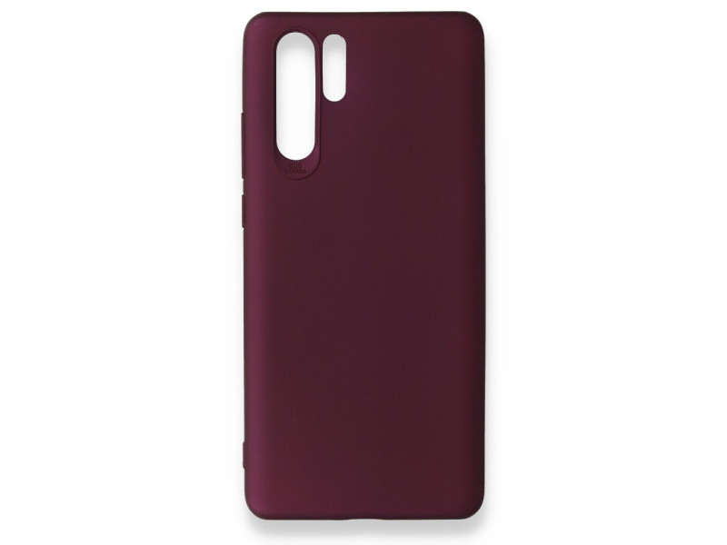 Newface Huawei P30 Pro Kılıf First Silikon - Mürdüm