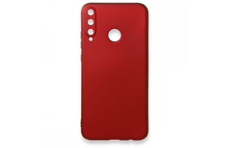 Newface Huawei P40 Lite E Kılıf First Silikon - Bordo