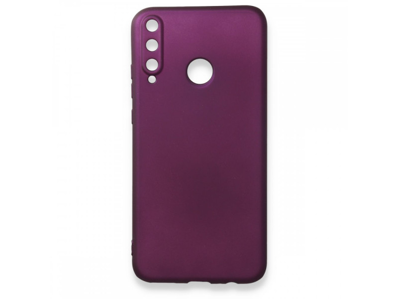 Newface Huawei P40 Lite E Kılıf First Silikon - Mürdüm