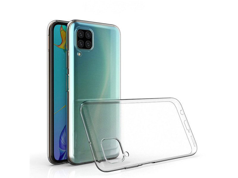 Newface Huawei P40 Lite Kılıf Lüx Şeffaf Silikon - Şeffaf