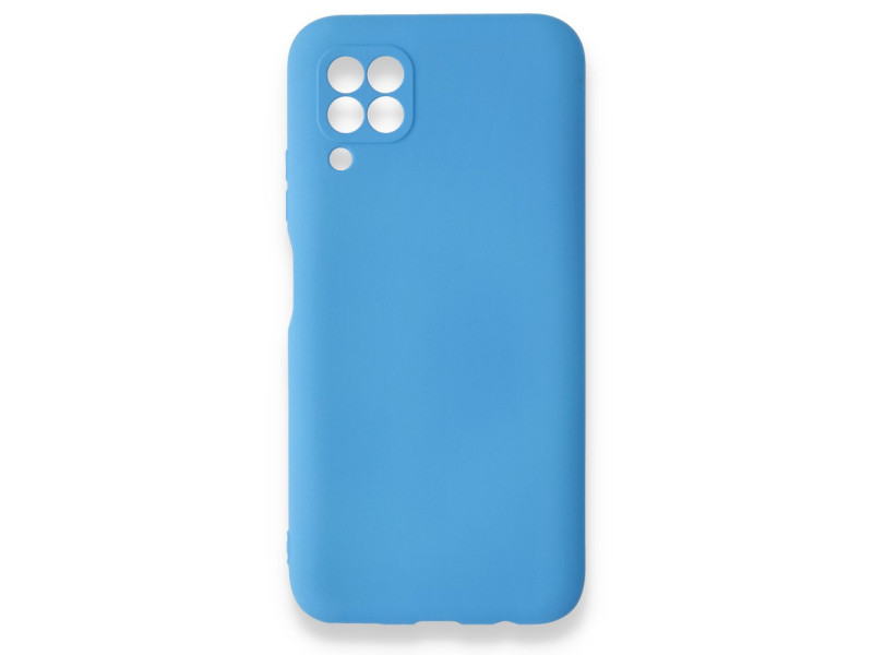 Newface Huawei P40 Lite Kılıf Nano içi Kadife Silikon - Mavi