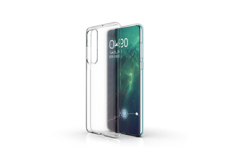 Newface Huawei P40 Kılıf Lüx Şeffaf Silikon - Şeffaf