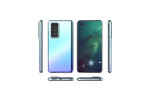 Newface Huawei P40 Kılıf Lüx Şeffaf Silikon - Şeffaf