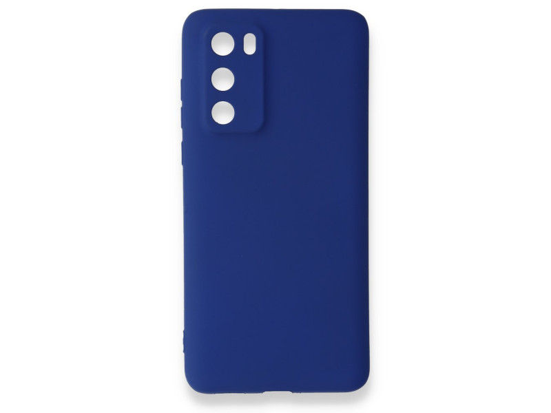 Newface Huawei P40 Kılıf First Silikon - Lacivert