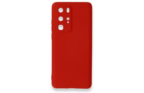 Newface Huawei P40 Pro Kılıf First Silikon - Kırmızı