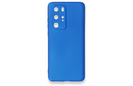 Newface Huawei P40 Pro Kılıf First Silikon - Mavi