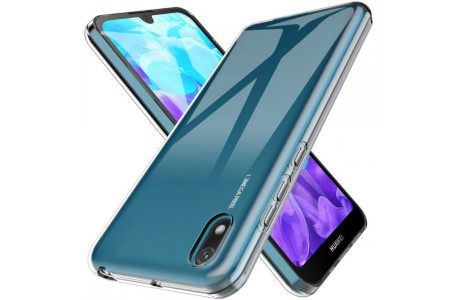 Newface Huawei Y5 2019 Kılıf Lüx Şeffaf Silikon