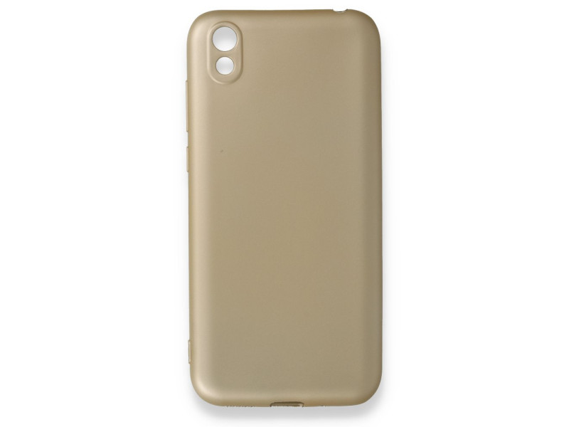 Newface Huawei Y5 2019 Kılıf First Silikon - Gold