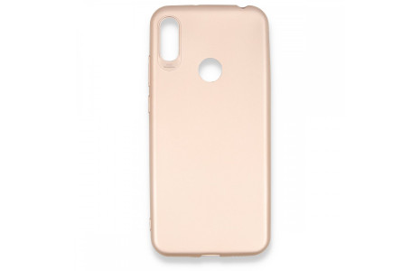 Newface Huawei Y6 2019 Kılıf First Silikon - Gold