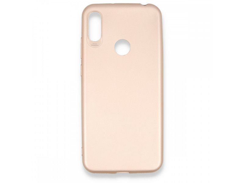 Newface Huawei Y6 2019 Kılıf First Silikon - Gold