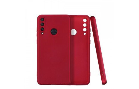 Newface Huawei Y6P Kılıf First Silikon - Bordo