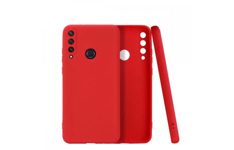 Newface Huawei Y6P Kılıf First Silikon - Kırmızı