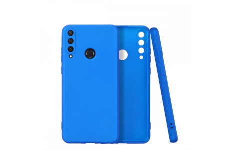 Newface Huawei Y6P Kılıf First Silikon - Mavi