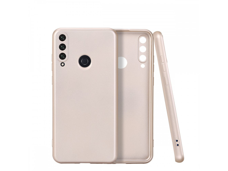 Newface Huawei Y6P Kılıf First Silikon - Rose Gold