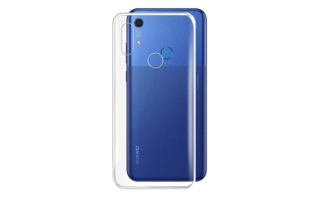 Newface Huawei Y6S Kılıf Lüx Şeffaf Silikon