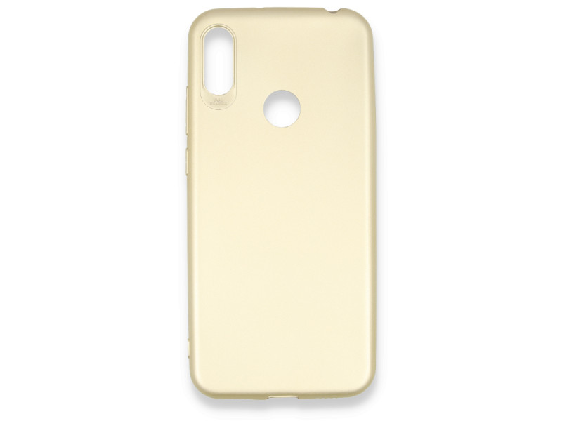 Newface Huawei Y6S Kılıf First Silikon - Gold