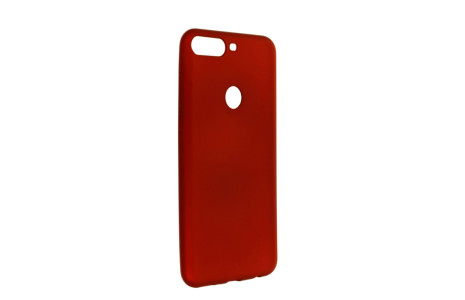 Newface Huawei Y7 2018 Kılıf First Silikon - Bordo