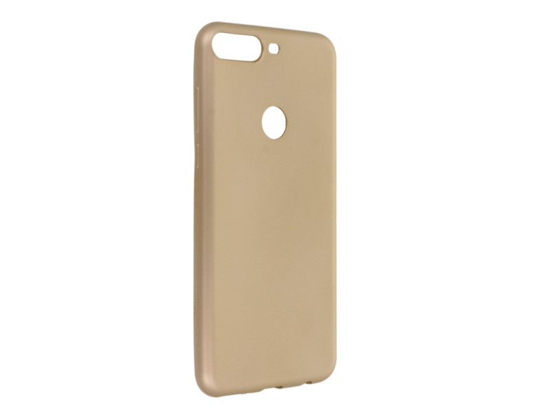 Newface Huawei Y7 2018 Kılıf First Silikon - Gold