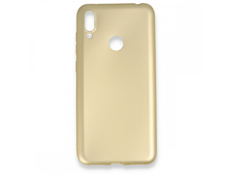 Newface Huawei Y7 2019 Kılıf First Silikon - Gold