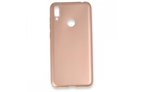 Newface Huawei Y7 2019 Kılıf First Silikon - Rose Gold