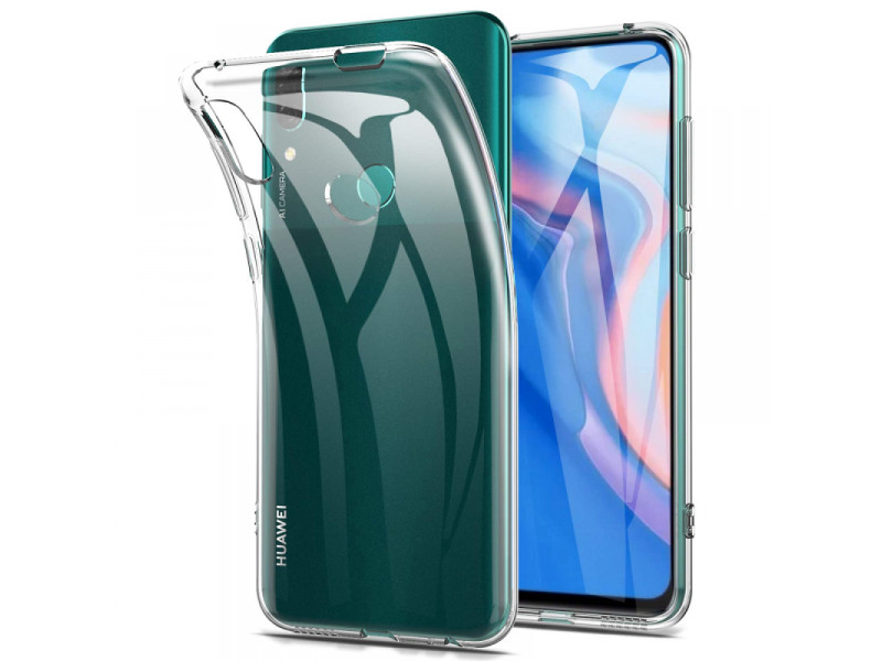 Newface Huawei Y9 Prime 2019 Kılıf Lüx Şeffaf Silikon