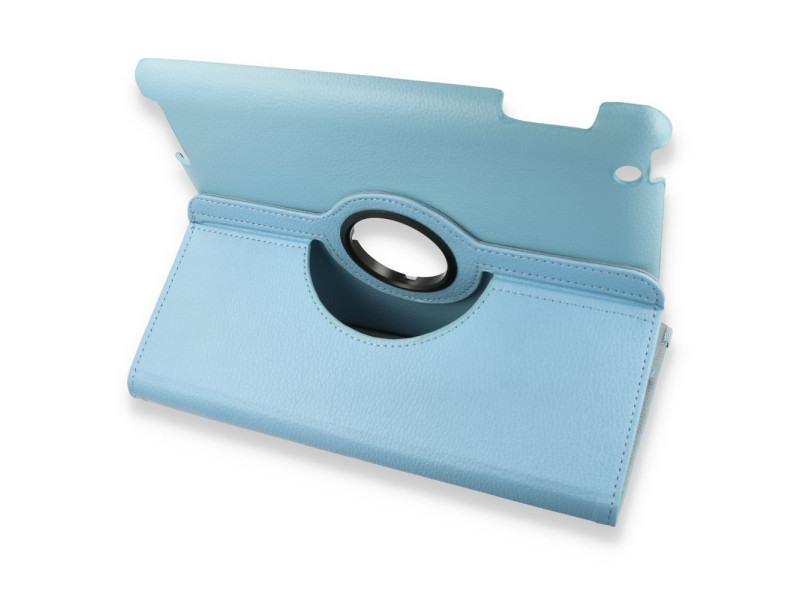 Newface iPad 2 9.7 Kılıf 360 Tablet Deri Kılıf - Turkuaz
