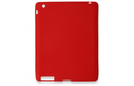 Newface iPad 2 9.7 Kılıf Evo Tablet Silikon - Kırmızı