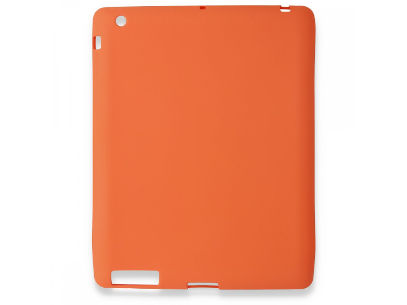 Newface iPad 2 9.7 Kılıf Evo Tablet Silikon - Turuncu