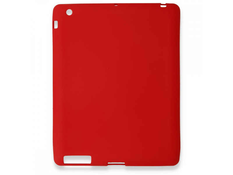 Newface iPad 4 9.7 Kılıf Evo Tablet Silikon - Kırmızı