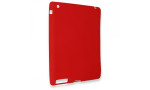 Newface iPad 4 9.7 Kılıf Evo Tablet Silikon - Kırmızı