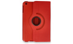 Newface iPad Mini 1 Kılıf 360 Tablet Deri Kılıf - Kırmızı