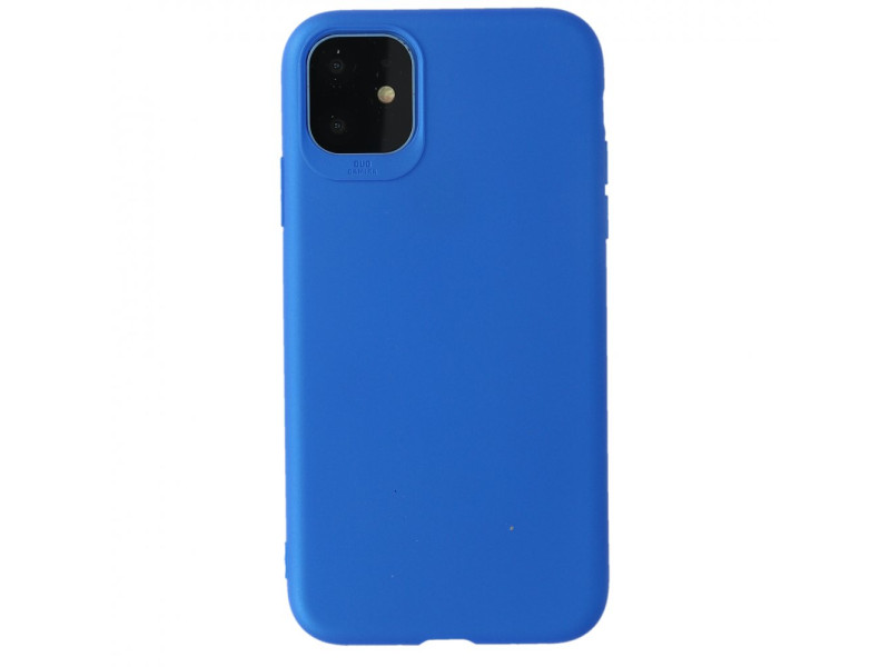 Newface iPhone 11 Kılıf First Silikon - Mavi