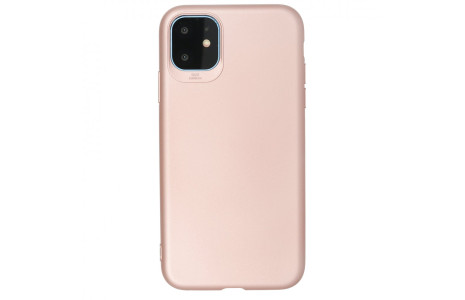 Newface iPhone 11 Kılıf First Silikon - Rose Gold