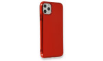 Newface iPhone 11 Pro Kılıf İkon Silikon - Kırmızı