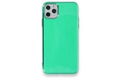 Newface iPhone 11 Pro Kılıf İkon Silikon - Yeşil
