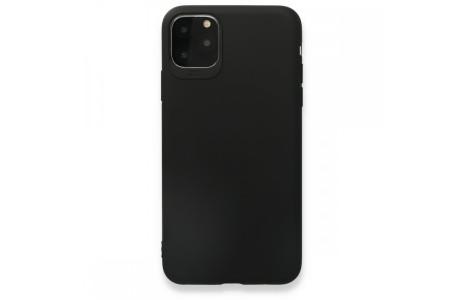 Newface iPhone 11 Pro Max Kılıf First Silikon - Siyah