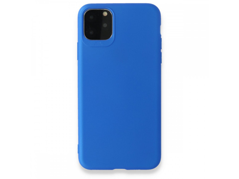 Newface iPhone 11 Pro Kılıf First Silikon - Mavi