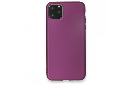 Newface iPhone 11 Pro Kılıf First Silikon - Mürdüm